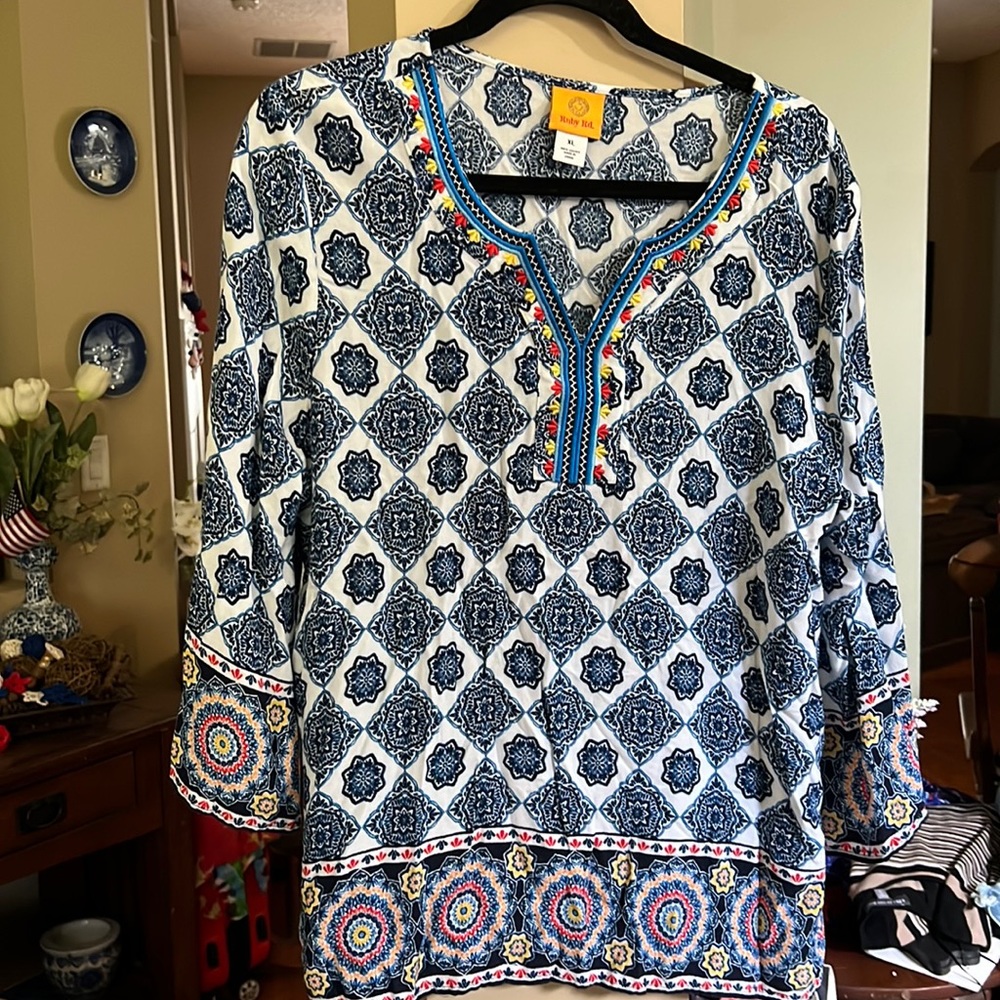 Ruby Rd Tunic Top - image 1